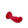 Temptasia - Jezebel Crimson Dildo. Silikonowe czerwone dildo do stymulacji punktu G lub P