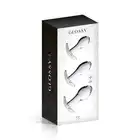 Glossy Toys - No.17 Set Butt Plug. Zestaw treningowy szklanych korków analnych