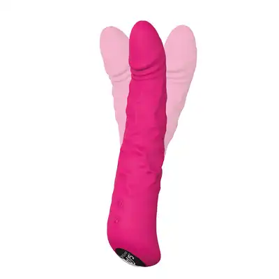 Dream Toys - King Of Hearts Vibrator. Silikonowy wibrator. 9 funkcji rotacji i 9 funkcji wibracji . USB