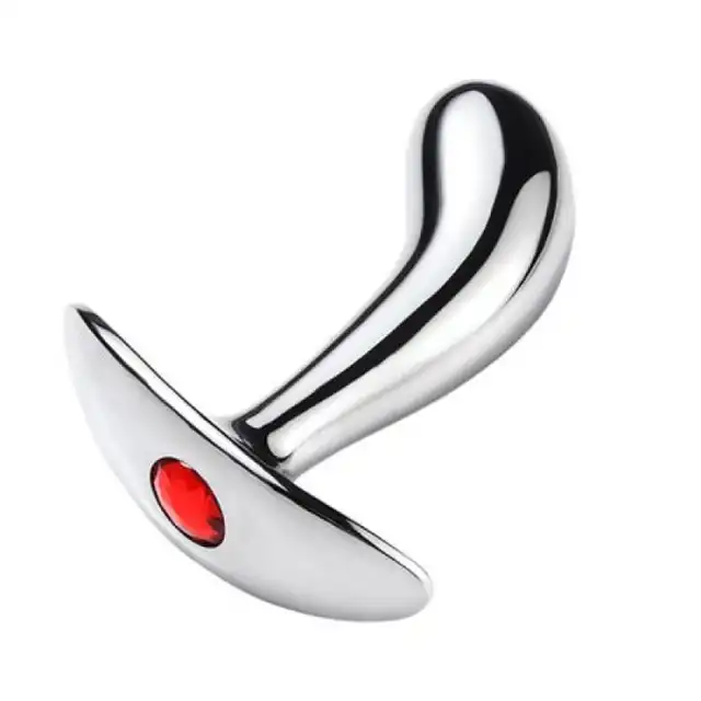 Toyz 4 Lovers - Plug Wacky Sailor. Wysublimowany kształtem metalowy stymulator prostaty z diamencikiem. P-spot. 