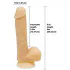 Addiction - David Flexible Dildo - 20 centymetrowe gibkie dildo 