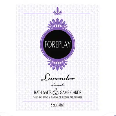 Kheper Games - Foreplay Bath Set. Zestaw idealny do gry wstępnej z dodatkiem soli do kąpieli. Eksplozja zmysłów