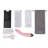 Svakom - Amy G-Spot Vibrator Pink. Jasnoróżowy wibrator do stymulacji punktu G. Gładki silikon