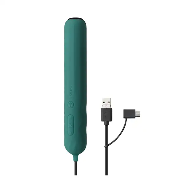 Svakom - Siime Plus Camera Vibrator Emerald Green. Wibrator z wbudowaną kamerą. 1-megapikselowy aparat