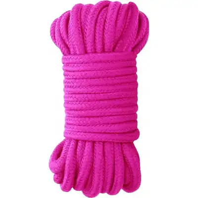 Ouch! - Japanese Rope Pink. 10 metrowa nylonowa mocna lina . Różowa