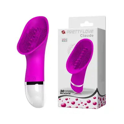 Pretty Love - Claude Vagina Vibro Sucker Pink. Super wibrator z delikatną przyssawką. Stymulacja łechtaczki