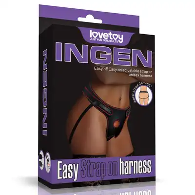 LoveToy - Easy Strap on Harness - uprząż z regulowanym paskiem
