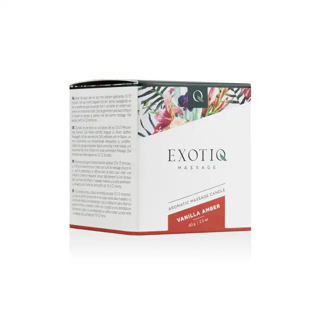 Exotiq - Massage Candle Vanilla - niezwykle aromatyczna świeca do masażu