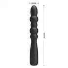 Pretty Love - Monroe Vibrator USB. Nietypowy czarny wibrator z możliwością zmiany  wygięcia