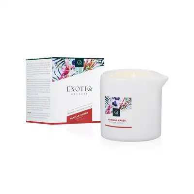 Exotiq - Massage Candle Vanilla - niezwykle aromatyczna świeca do masażu