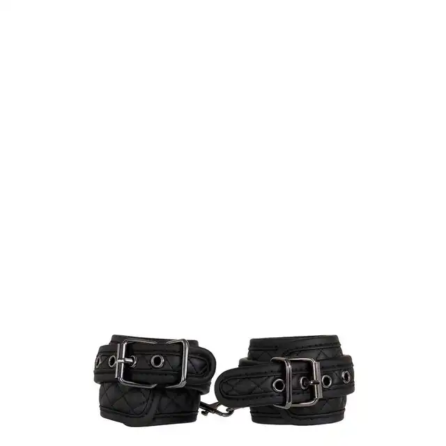 Adam &amp; Eve - Eves Fetish Dreams Ankle Cuffs. Eleganckie kajdanki na ręce z wegańskiej skóry