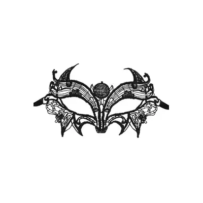 Eclipse - Astre Masque - czarna wyrafinowana maska