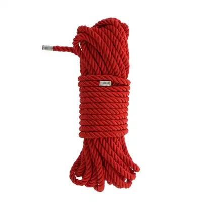 Blaze - Deluxe Bondage Rope 10M Red - super miękka czerwona lina, 10m! Bestseller!
