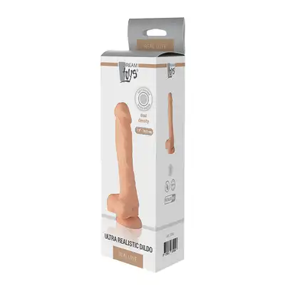 Dream Toys - Ultra Realistic Dildo - mega realistyczne dildo, 20 cm!