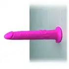 Pipedream - Classix Wall Banger 2.0. Silikonowy wibrator o stymulującej powierzchni z przyssawką 