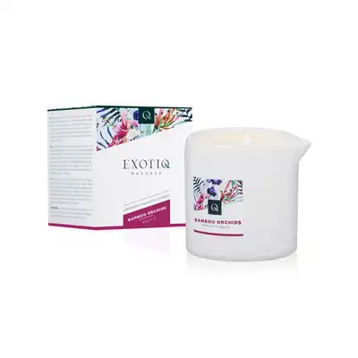 Exotiq - Massage Candle Bamboo Orchids - niezwykle pachnąca świeczka do masażu