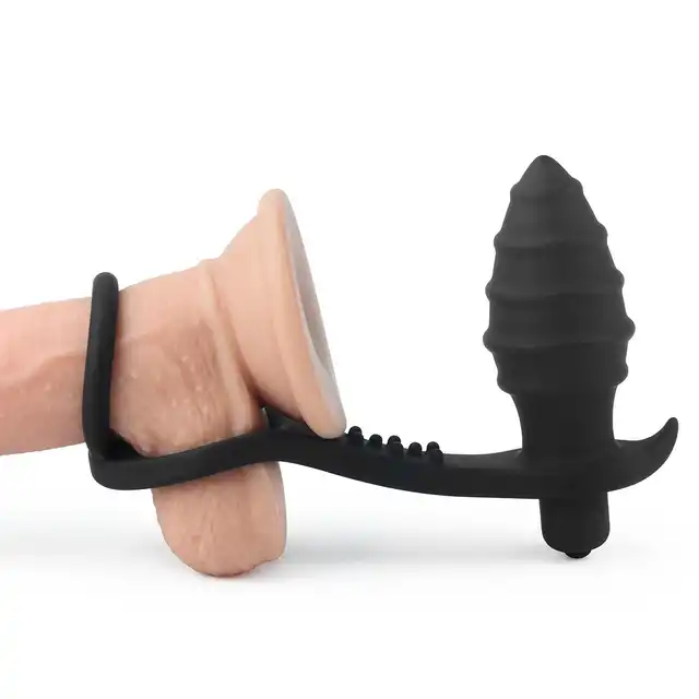 LoveToy - Ass Rasca Prostate Vibrating Plug Combo - zabawka do stymulacji analnej