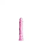 Glossy Toys - No.4 Pink Dildo. Anatomiczne szklane dildo. Świetnie wykonane. Wyraźne żyły. 