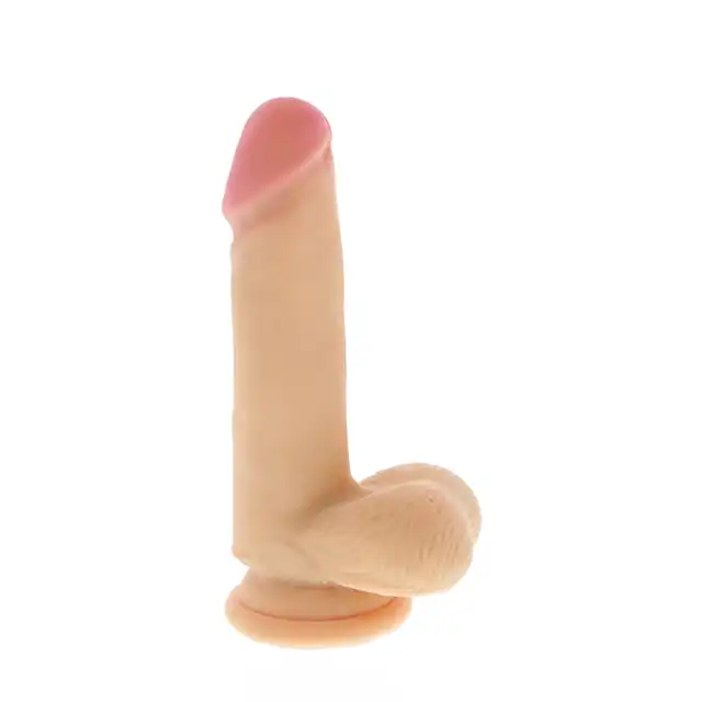 Realstuff - Real Feeling Dong - realistyczne dildo z przyssawką, 16,5 cm!