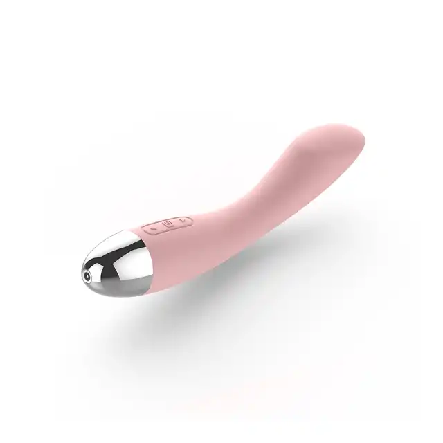 Svakom - Amy G-Spot Vibrator Pink. Jasnoróżowy wibrator do stymulacji punktu G. Gładki silikon
