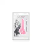 Pure Jelly - Gode Jelly Rose XS. Żelowe dildo z mocną przyssawką 13 cm długości, elastyczne i realistyczne