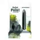PowerBullet - Bullet Point 4 USB. Bullet wibrujący w kolorze czarnym 10 funkcji wibracji