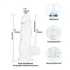 Addiction - Edward Dildo With Suction Cup - 15 centymetrowe dildo, lekko zakrzywione