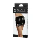 Glossy - Carmen Skirt L - błyszcząca mini, podkreślająca pośladki. Rozmiar L