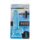 Addiction - Luke Glow In The Dark Dildo - 19 centymetrowe, niebieskie dildo, świecące w ciemności!