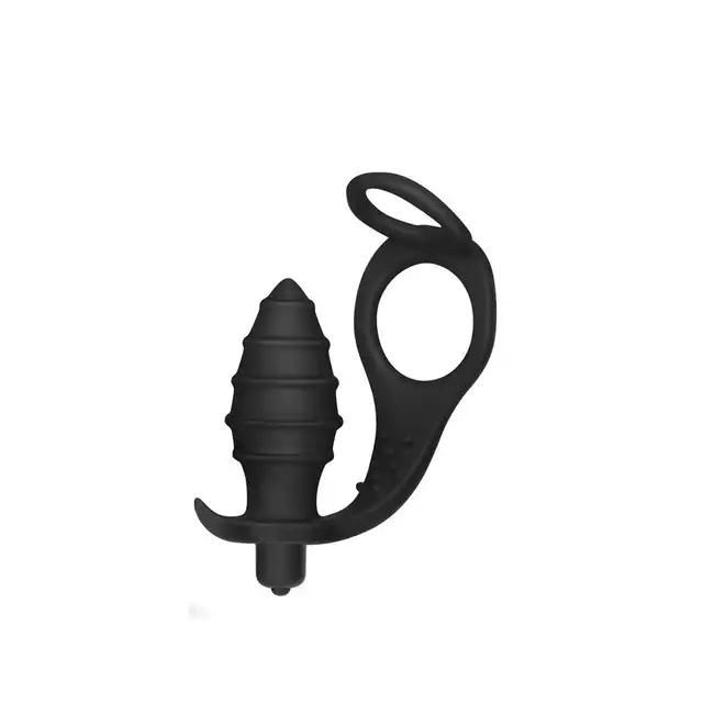 LoveToy - Ass Rasca Prostate Vibrating Plug Combo - zabawka do stymulacji analnej