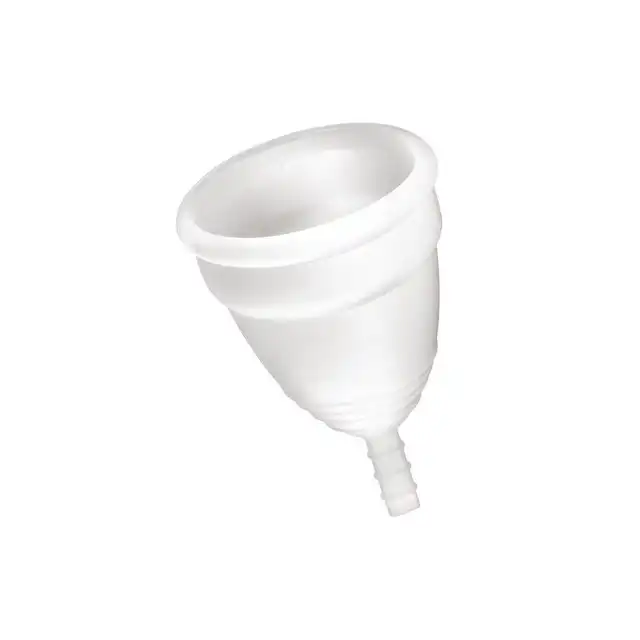 Yoba - Blanche Nature Menstrual Cup S. Biały silikonowy kubeczek menstruacyjny w rozmiarze S