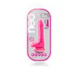 Blush - Neo Density Cock With Balls Pink. Bardzo miękkie silikonowe dildo z mocną przyssawką 15 cm 