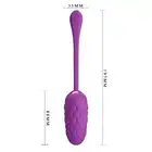 Pretty Love - Marina vibe Egg Purple. Ultra miękkie silikonowe wibrujące jajeczko ładowane na USB