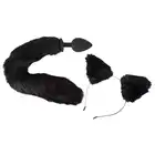 Bad Kitty - Pet Play Plug&amp;E - koci zestaw - plug z ogonem i uszy