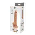 Dream Toys - Premium Silicone Dildo Flesh. Niezwykłe dildo reagujące na ciepło i zimno. 24 cm 