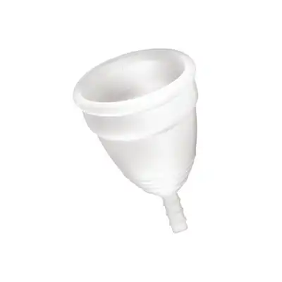 Yoba - Blanche Nature Menstrual Cup S. Biały silikonowy kubeczek menstruacyjny w rozmiarze S
