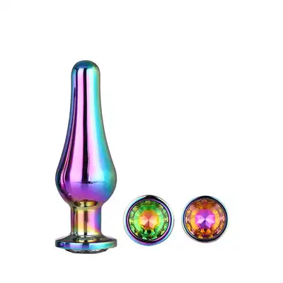 Dream toys - Glaming Love Pleasure Set Multicolor. Zestaw pięknych koreczków analnych.S,M,L