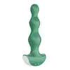 Satisfyer - Lolli Plug 2. Ładowany na USB zielony korek analny. 12 trybów wibracji