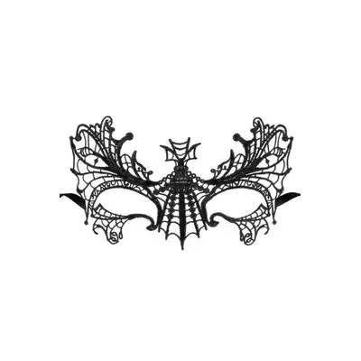 Eclipse - Aube Masque - Czarna, elegancka maska podkreślająca spojrzenie
