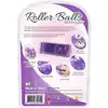 Powerbullet - Roller balls Massager. Fioletowy masażer do ciała w kształcie dłoni ze stalowymi ruchomymi kuleczkami