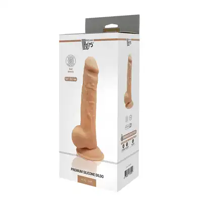 Dream Toys - Thermo Reactive  Dildo . Niezwykłe dildo reagujące na ciepło i zimno. 24 cm 