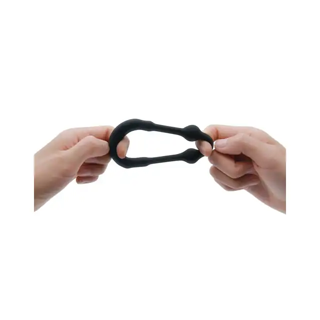 Dorcel - Stronger Ring. Silikonowy pierścień erekcyjny z metalowymi kuleczkami