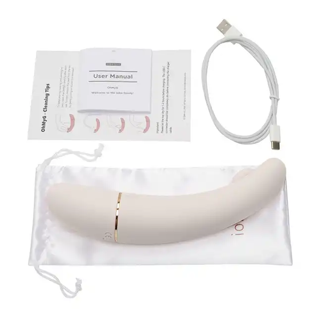 OhMyG - G-Spot vibrator White. Luksusowy wibrator z innowacyjną stymulacją punktu G