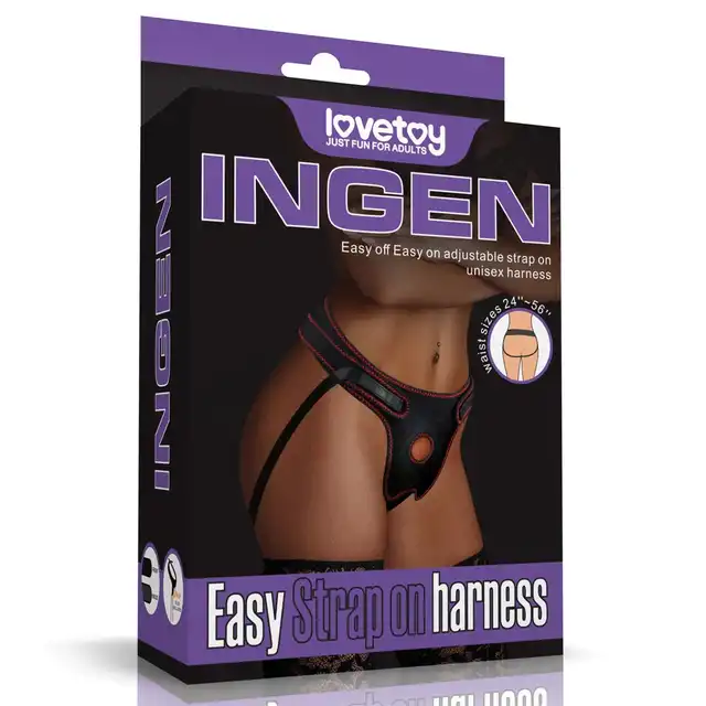 LoveToy - Easy Strap on Harness - uprząż z regulowanym paskiem