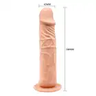 Baile - Dildo realistyczne z przyssawką, materiał  Soft Skin. 20cm. Popularny produkt, optymalny wybór!