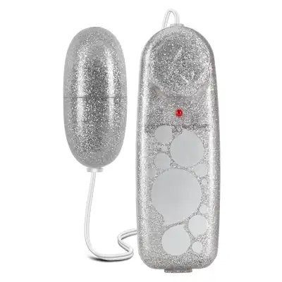 B YOURS GLITTER POWER BULLET SILVER