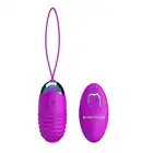 Pretty Love - Jessica Vibrating Egg Pink. Wysokiej jakości silikonowe wibrujące jajeczko z pilotem. 12 funkcji