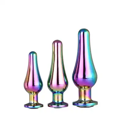 Dream toys - Glaming Love Pleasure Set Multicolor. Zestaw pięknych koreczków analnych.S,M,L