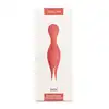 Svakom - Siren Vibrator Coral USB. Niezwykły dwustronny wibrator do stymulacji łechtaczki. Delikatne języczki i aż 25 kombinacji