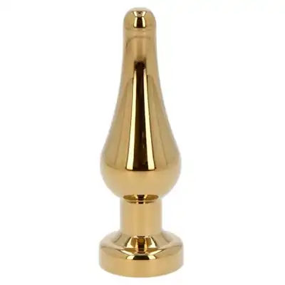 Toyz 4 Lovers - Ace of Spades Gold Small. Złoty metalowy korek analny z idealnie wyprofilowanym kształtem. Piękny!
